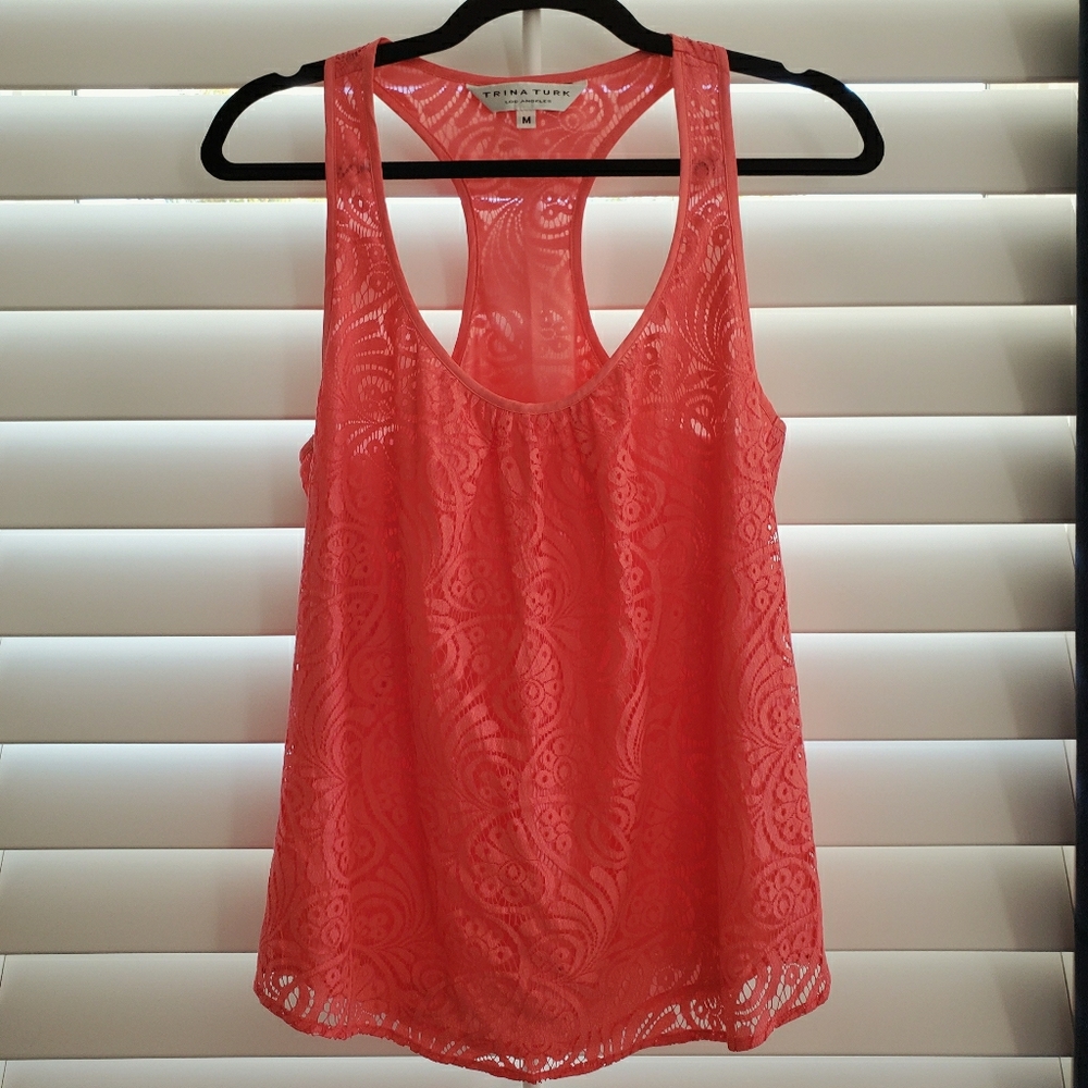 Trina Turk tank, size medium
